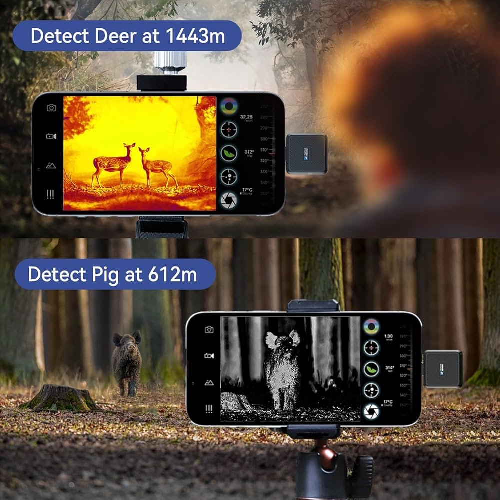 How Far Can a Thermal Monocular See?